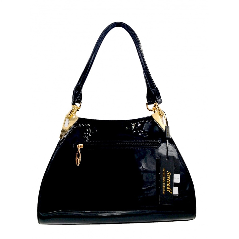 🌹BEVERLY HILLS LEATHER PATENT FINISH🌹VERY RICH - Picture 2 of 10